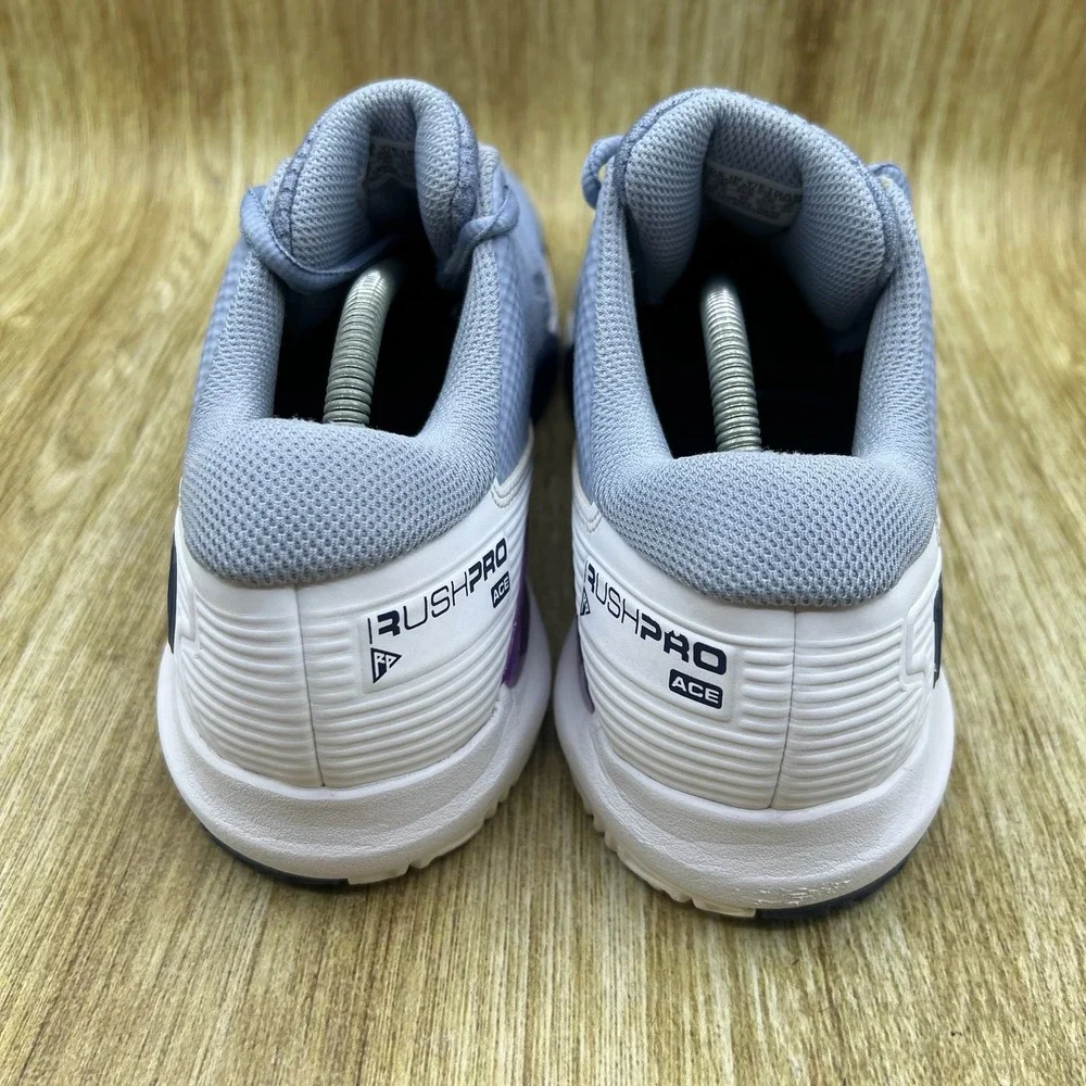 Wilson Rush Pro Ace Tennis Shoes Women's Size 8.5 Blue Purple Sneakers WRS330820
